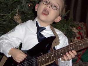 I feel the joy in his face every time I pick up my guitar.