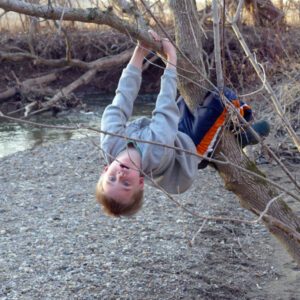 He hung there for a loooong time!