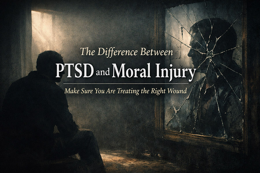 The difference between PTSD and moral injury